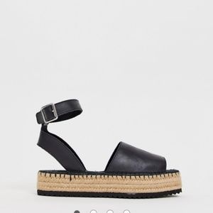 Leather Flatform Sandals!